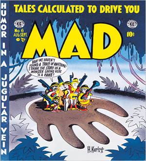 Mad Magazine cover by Harvey Kurtzman